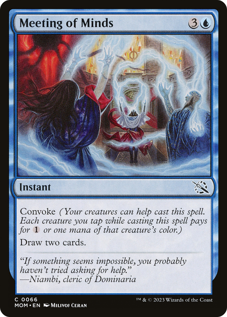 Meeting of Minds [March of the Machine] | Exor Games Truro