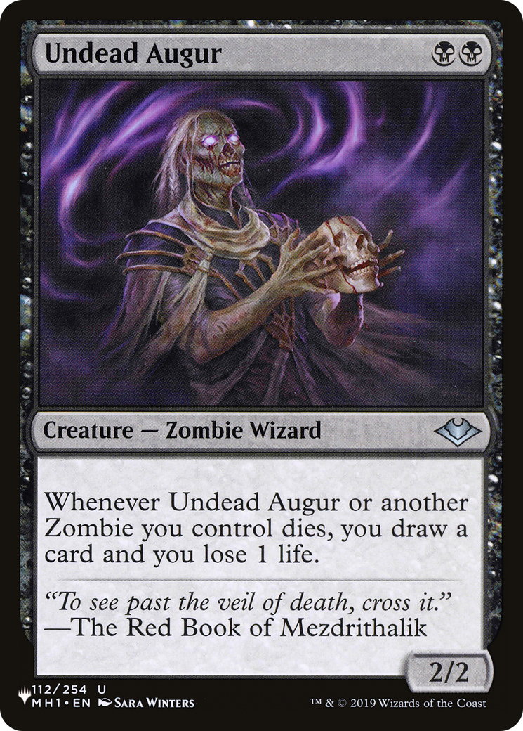 Undead Augur [The List Reprints] | Exor Games Truro