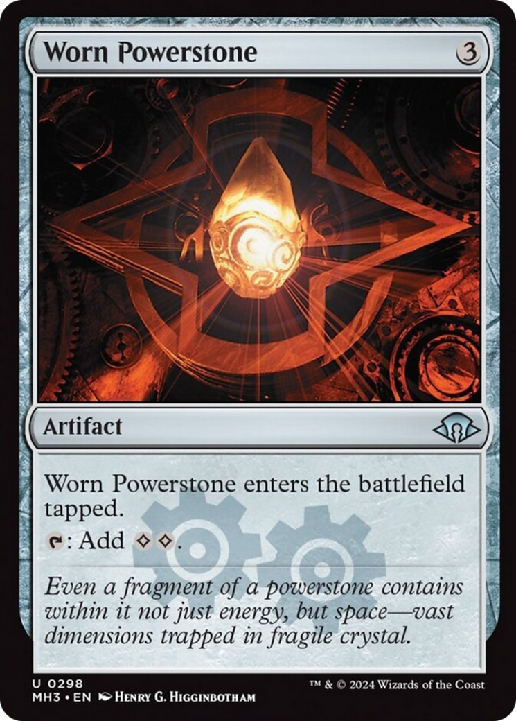 Worn Powerstone [Modern Horizons 3] | Exor Games Truro