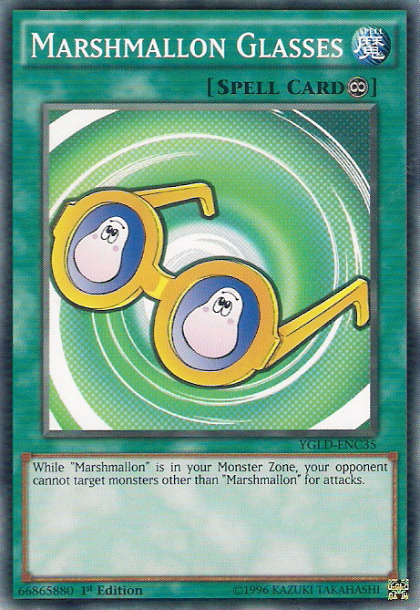 Marshmallon Glasses [YGLD-ENC35] Common | Exor Games Truro