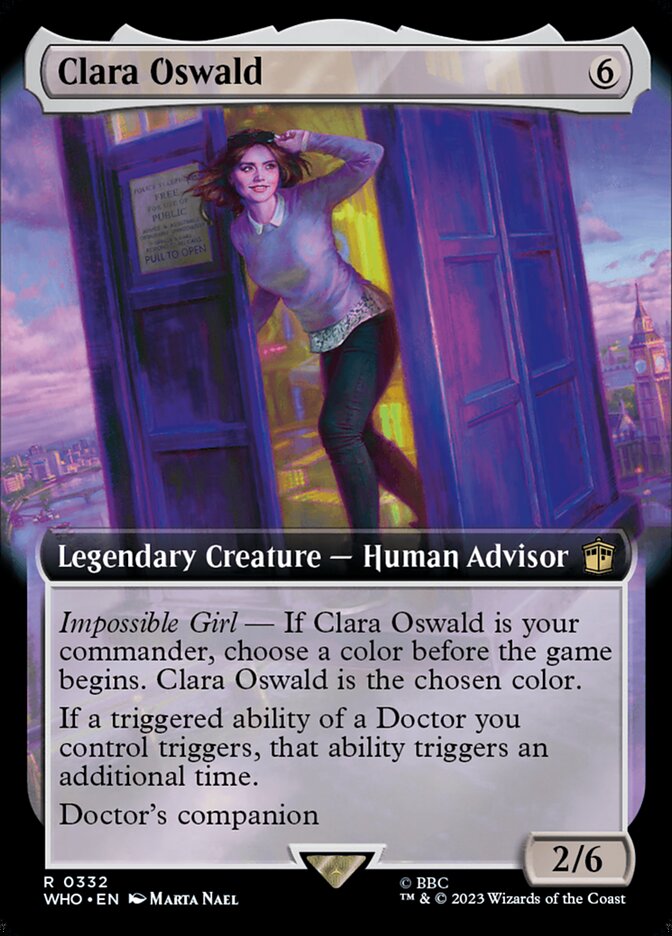 Clara Oswald (Extended Art) [Doctor Who] | Exor Games Truro