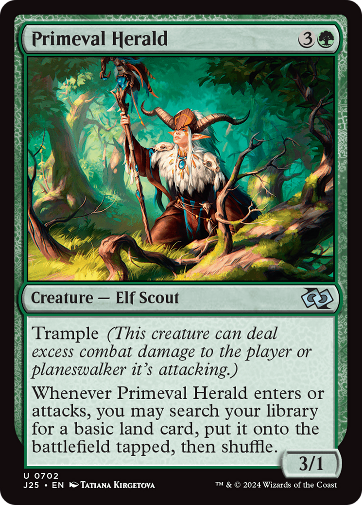 Primeval Herald [Foundations Jumpstart] | Exor Games Truro