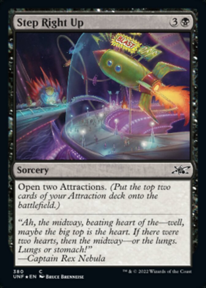 Step Right Up (Galaxy Foil) [Unfinity] | Exor Games Truro