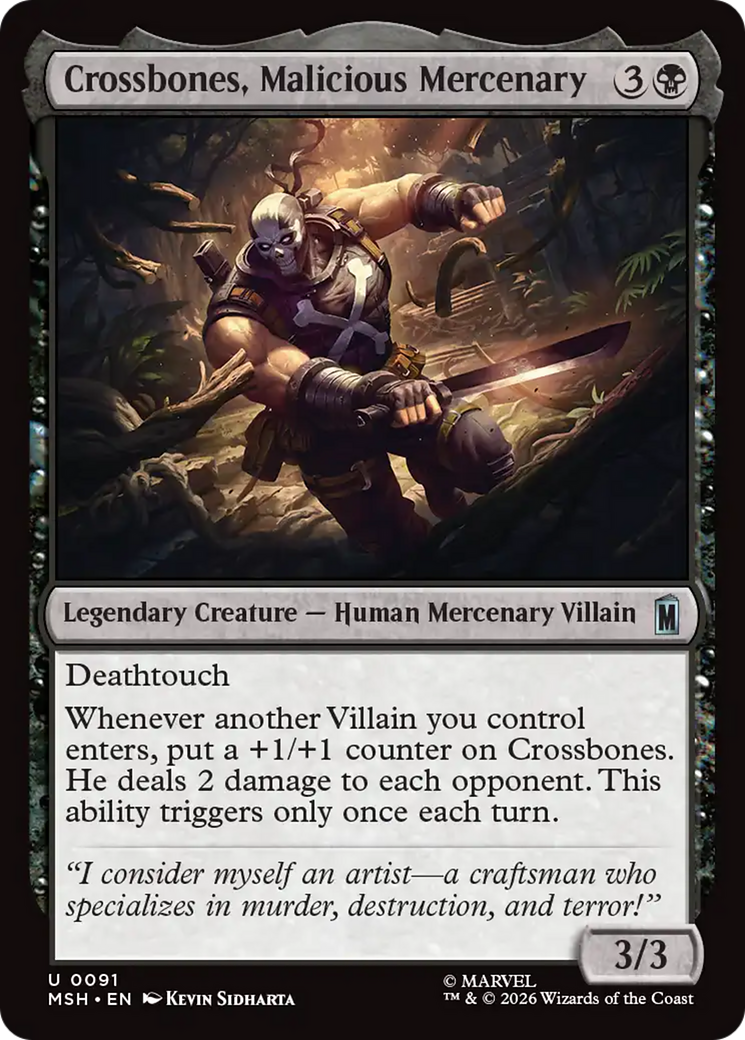 Crossbones, Malicious Mercenary [Marvel Super Heroes] | Exor Games Truro