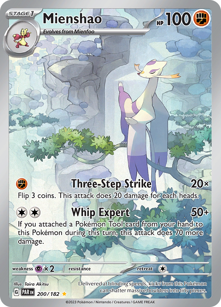 Mienshao (200/182) [Scarlet & Violet: Paradox Rift] | Exor Games Truro