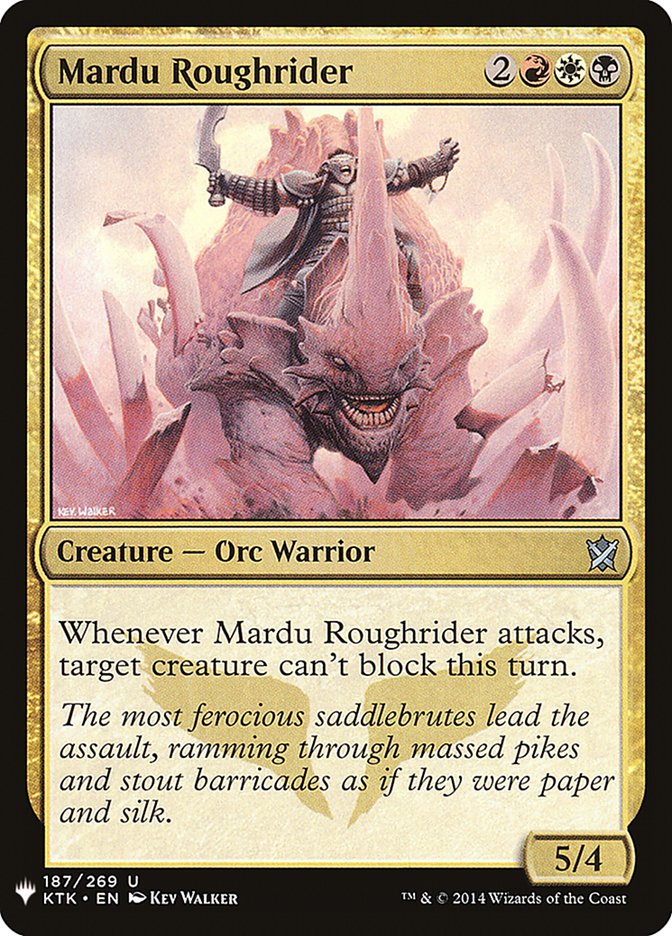 Mardu Roughrider [Mystery Booster] | Exor Games Truro