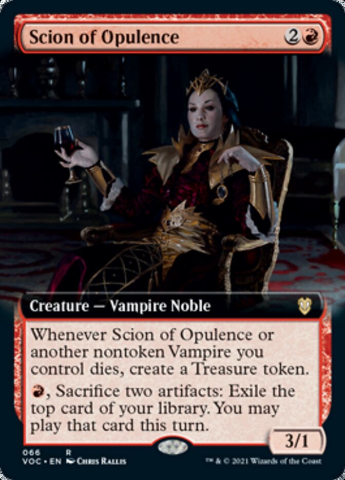 Scion of Opulence (Extended Art) [Innistrad: Crimson Vow Commander] | Exor Games Truro