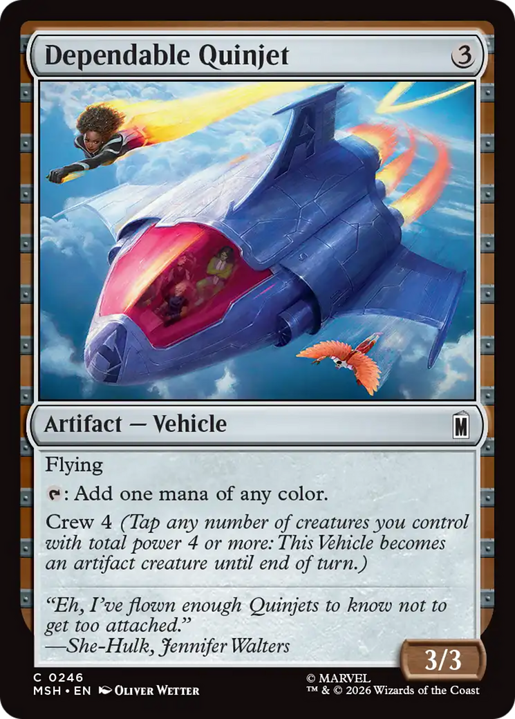 Dependable Quinjet [Marvel Super Heroes] | Exor Games Truro