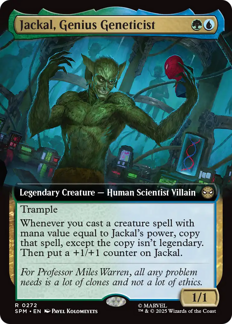 Jackal, Genius Geneticist (Extended Art) [Marvel's Spider-Man] | Exor Games Truro