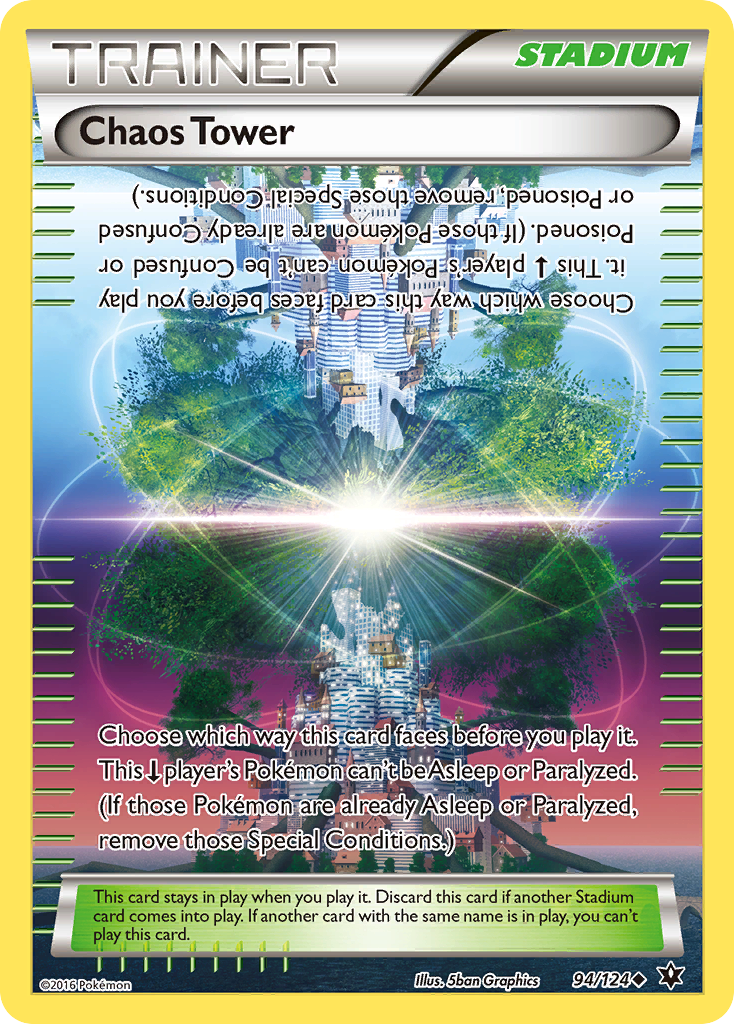 Chaos Tower (94/124) [XY: Fates Collide] | Exor Games Truro