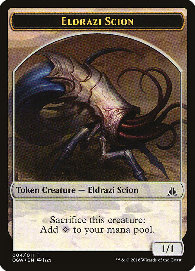 Eldrazi Scion Token (004/011) [Oath of the Gatewatch Tokens] | Exor Games Truro