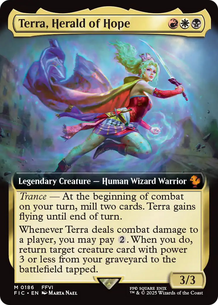 Terra, Herald of Hope (Extended Art) [FINAL FANTASY Commander] | Exor Games Truro