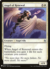 Angel of Renewal [Mystery Booster] | Exor Games Truro