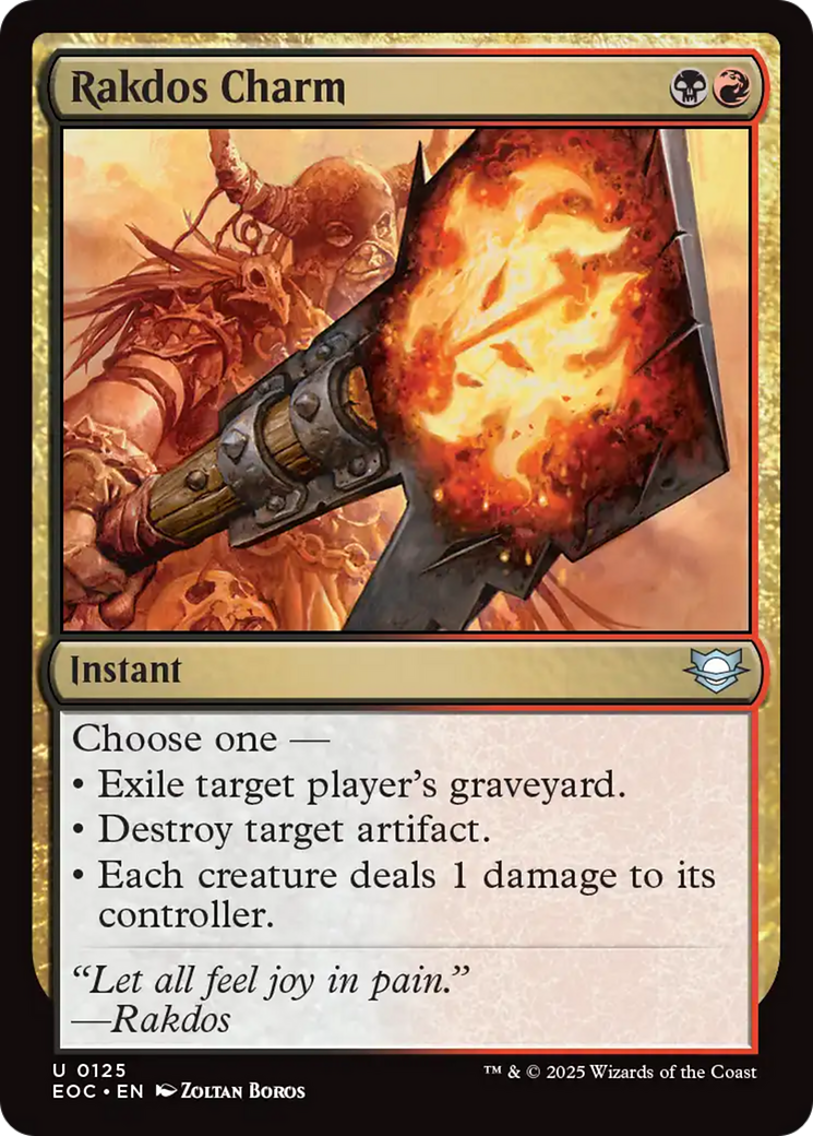 Rakdos Charm [Edge of Eternities Commander] | Exor Games Truro