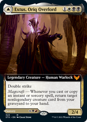 Extus, Oriq Overlord // Awaken the Blood Avatar (Extended Art) [Strixhaven: School of Mages] | Exor Games Truro