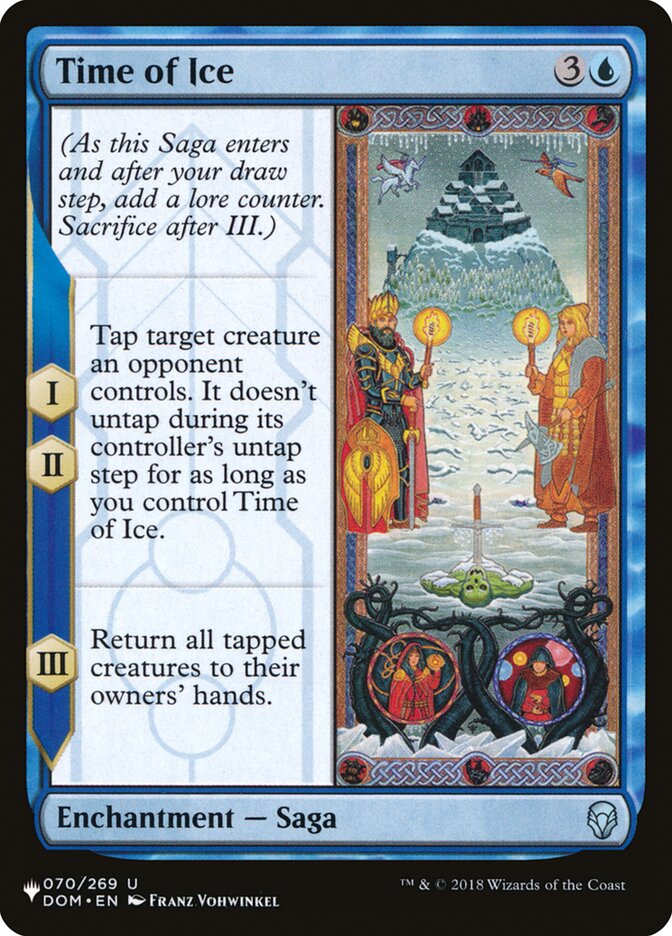 Time of Ice [The List] | Exor Games Truro