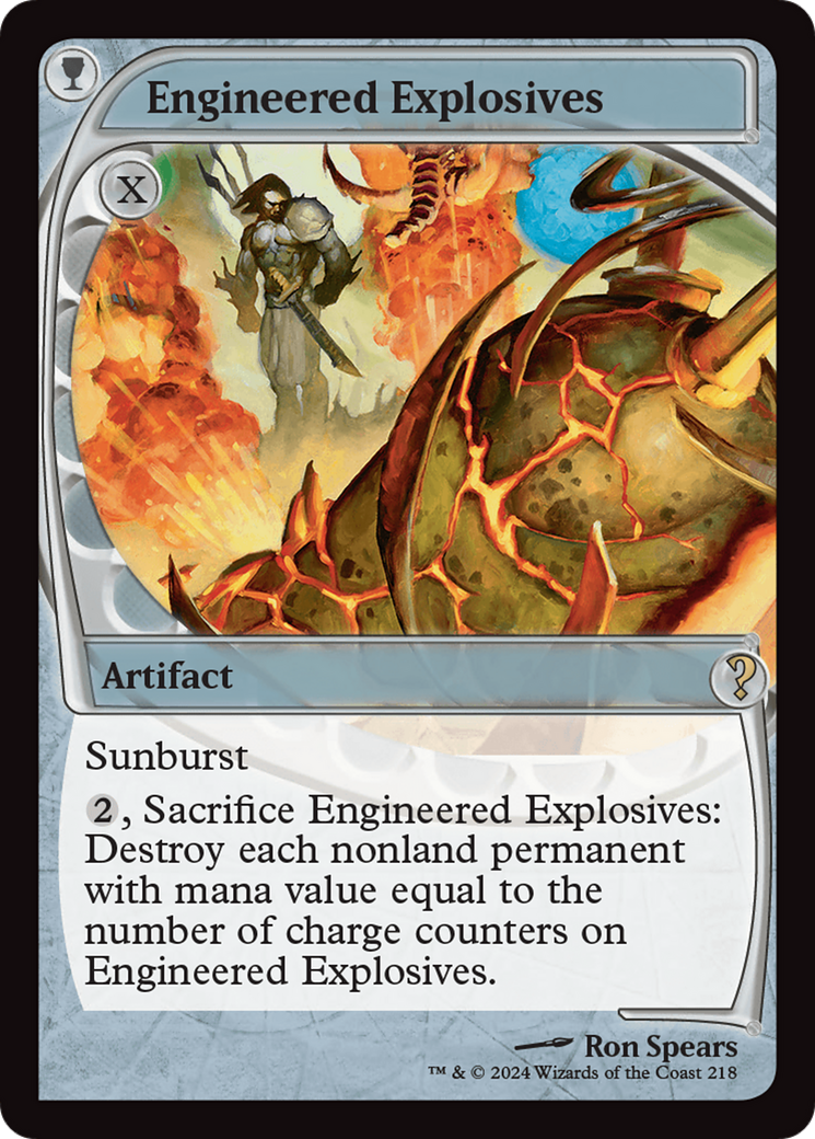 Engineered Explosives (Future Sight) [Mystery Booster 2] | Exor Games Truro