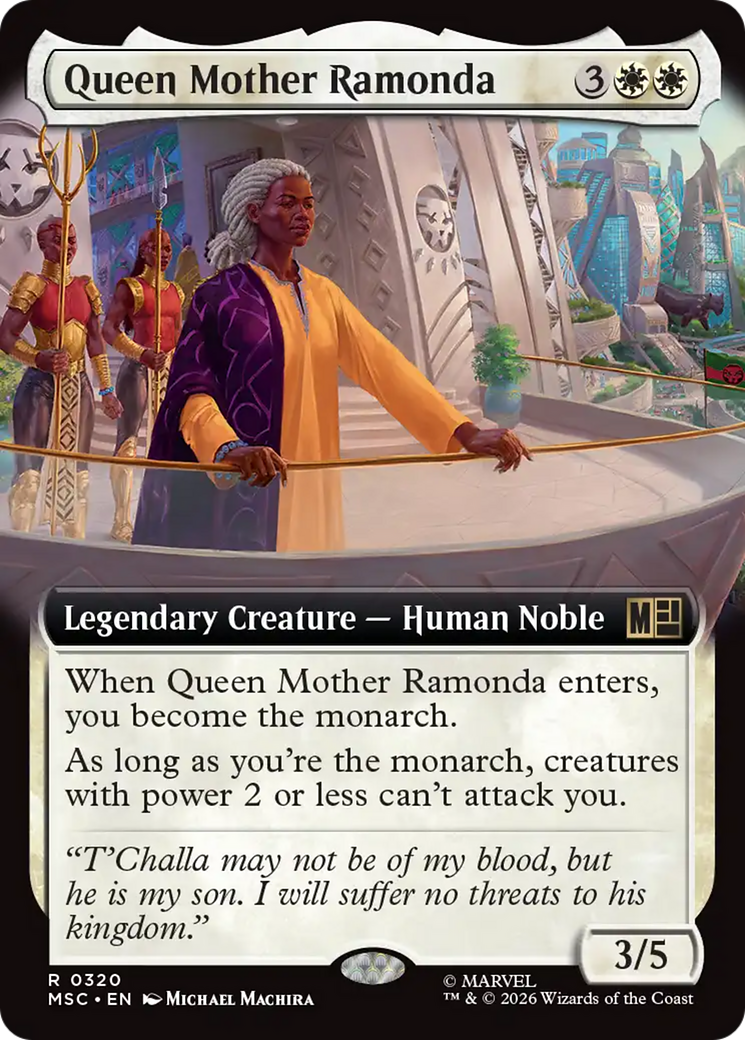 Queen Mother Ramonda (Extended Art) [Marvel Super Heroes Commander] | Exor Games Truro