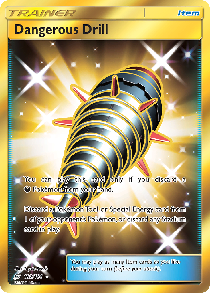 Dangerous Drill (192/181) [Sun & Moon: Team Up] | Exor Games Truro