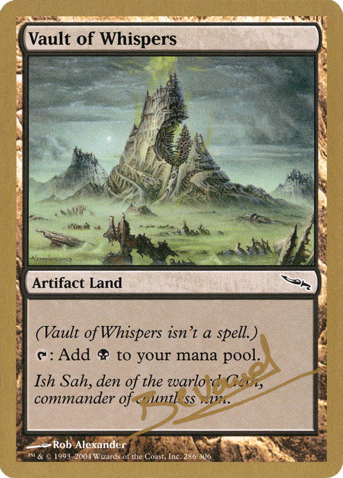 Vault of Whispers (Manuel Bevand) [World Championship Decks 2004] | Exor Games Truro