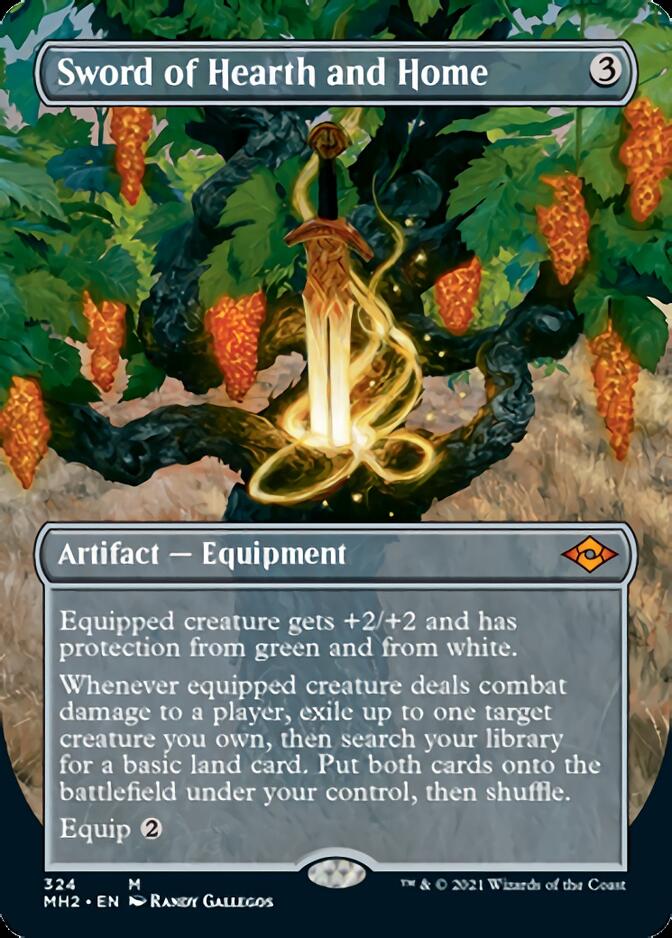 Sword of Hearth and Home (Borderless Alternate Art) [Modern Horizons 2] | Exor Games Truro