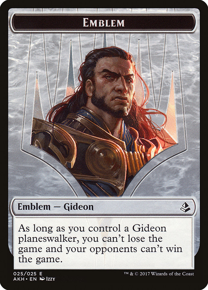 Gideon of the Trials Emblem [Amonkhet Tokens] | Exor Games Truro