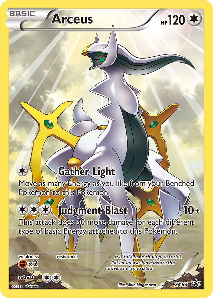 Arceus (XY83) [XY: Black Star Promos] | Exor Games Truro