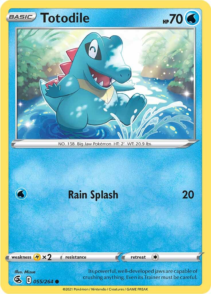 Totodile (055/264) [Sword & Shield: Fusion Strike] | Exor Games Truro