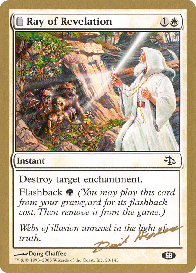 Ray of Revelation (Dave Humpherys) (SB) [World Championship Decks 2003] | Exor Games Truro
