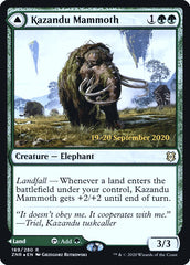 Kazandu Mammoth // Kazandu Valley [Zendikar Rising Prerelease Promos] | Exor Games Truro