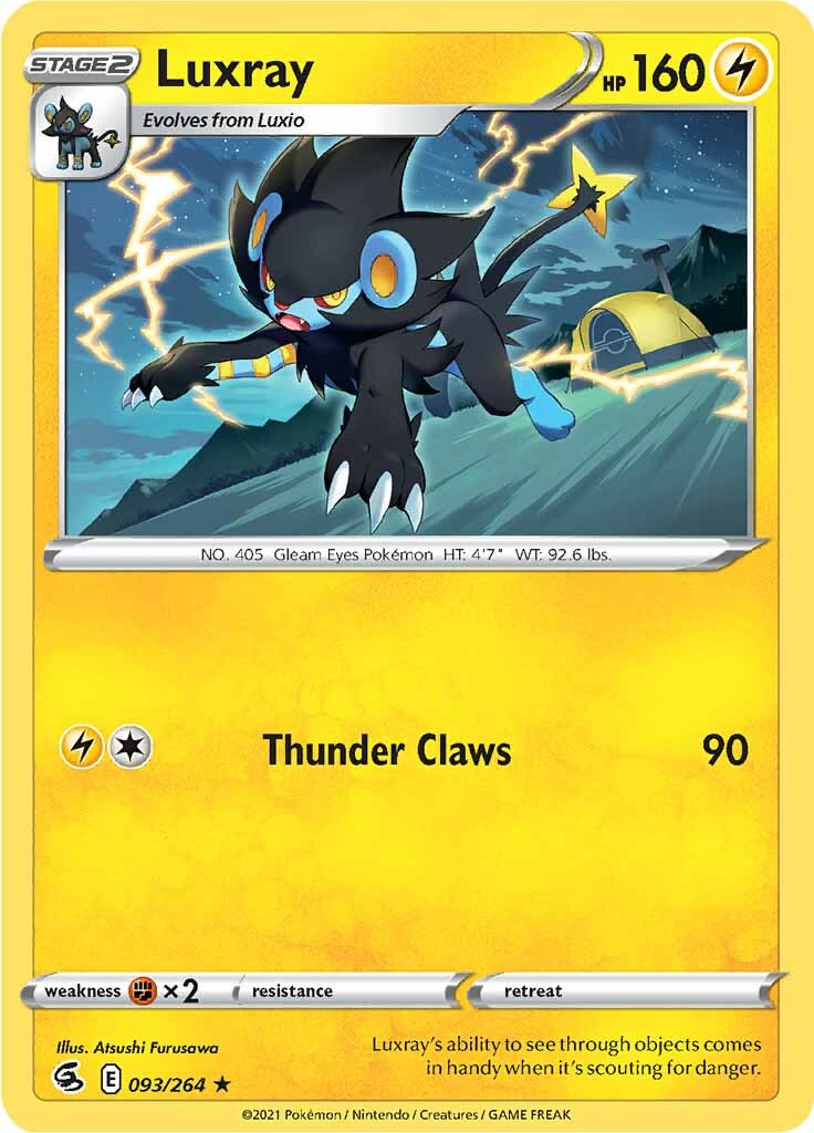 Luxray (093/264) [Sword & Shield: Fusion Strike] | Exor Games Truro