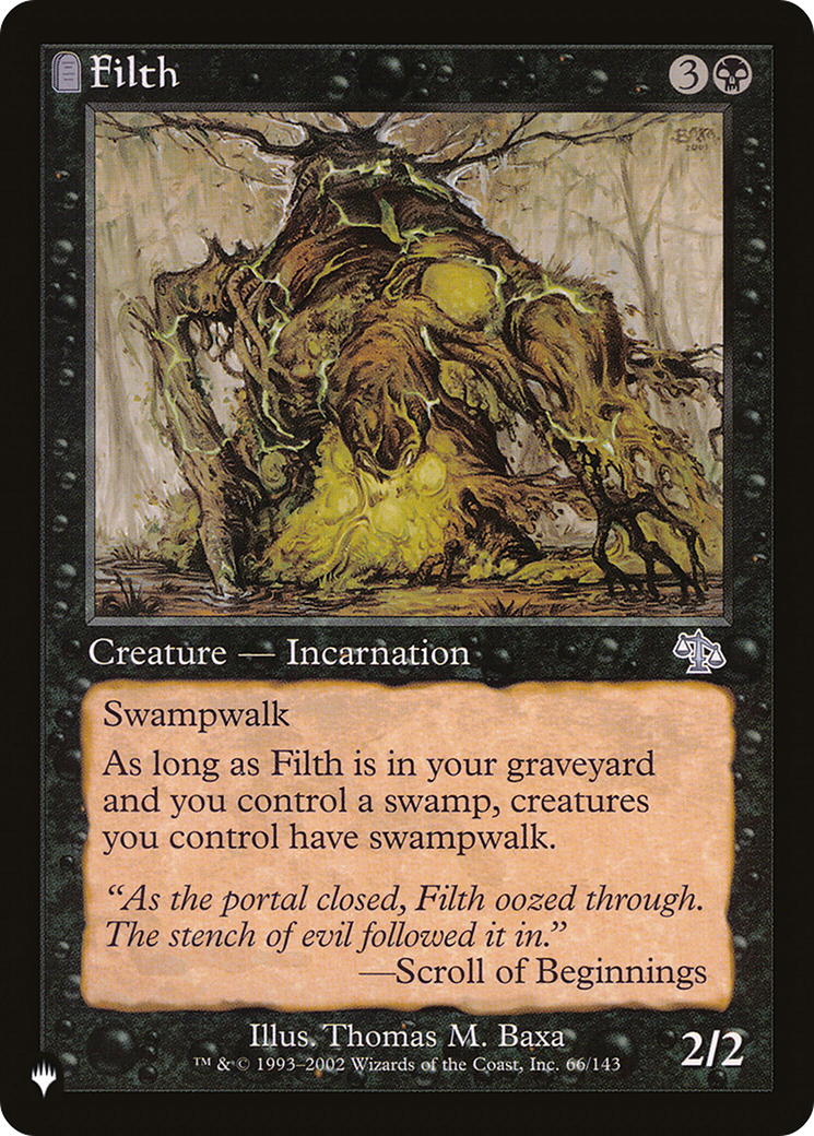 Filth [The List] | Exor Games Truro