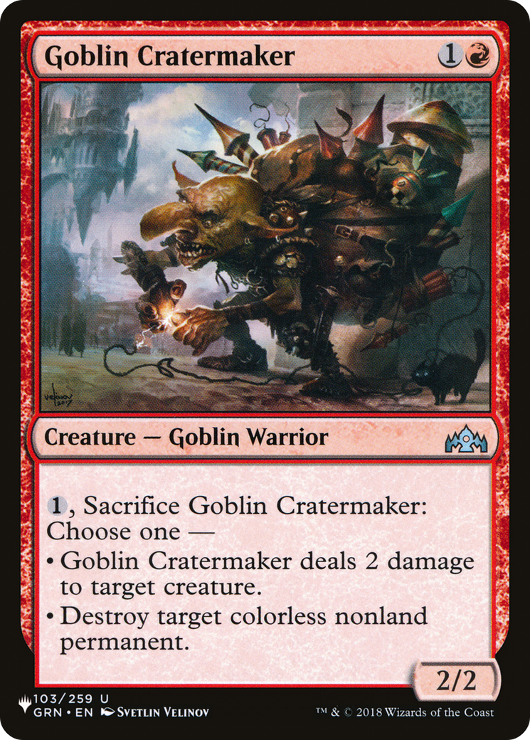 Goblin Cratermaker [The List Reprints] | Exor Games Truro