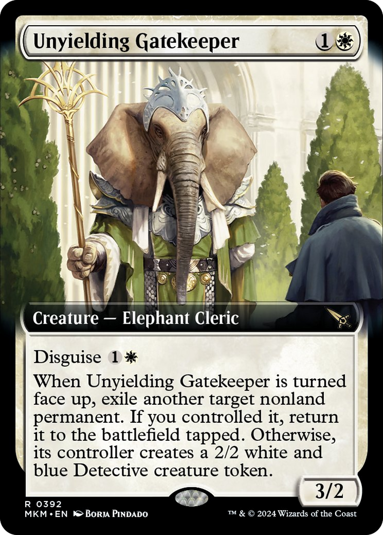 Unyielding Gatekeeper (Extended Art) [Murders at Karlov Manor] | Exor Games Truro