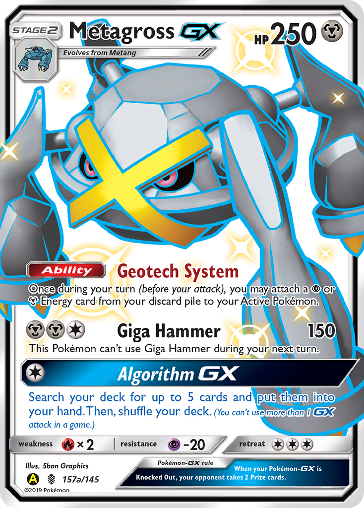 Metagross GX (157a/145) [Alternate Art Promos] | Exor Games Truro