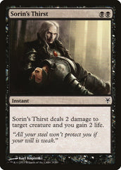 Sorin's Thirst [Duel Decks: Sorin vs. Tibalt] | Exor Games Truro