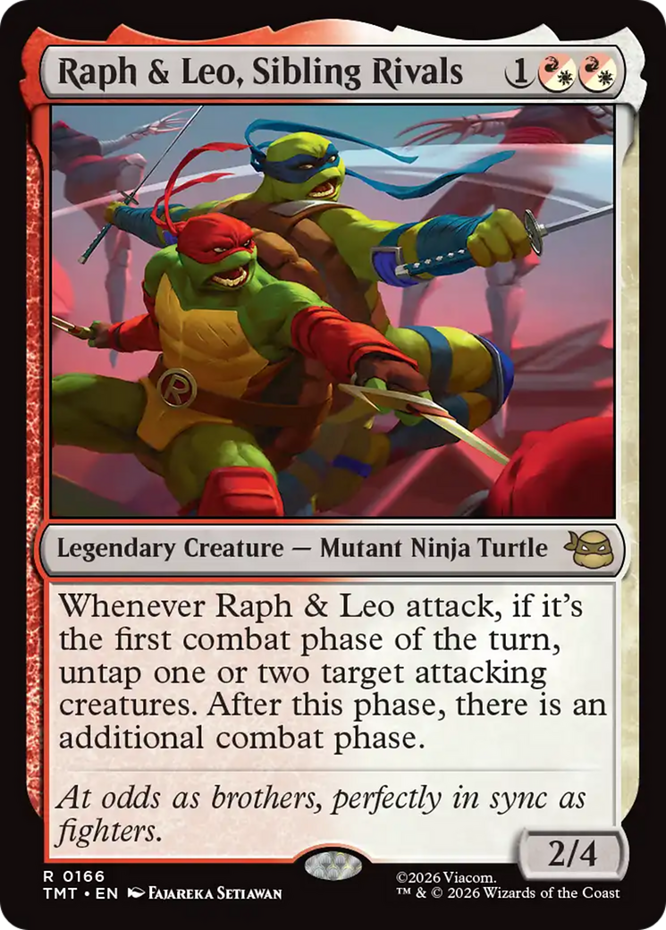 Raph & Leo, Sibling Rivals [Teenage Mutant Ninja Turtles] | Exor Games Truro