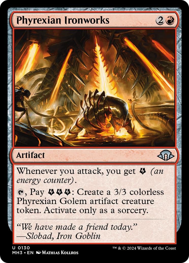 Phyrexian Ironworks [Modern Horizons 3] | Exor Games Truro