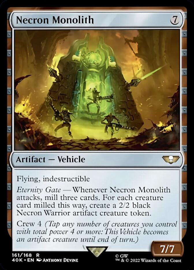 Necron Monolith (Surge Foil) [Warhammer 40,000] | Exor Games Truro