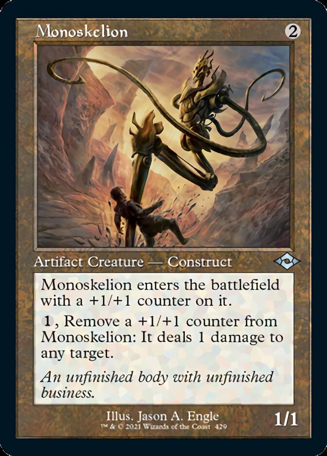 Monoskelion (Retro Foil Etched) [Modern Horizons 2] | Exor Games Truro