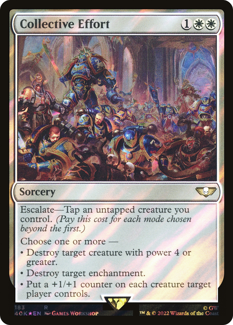 Collective Effort [Marvel Super Heroes Commander] | Exor Games Truro
