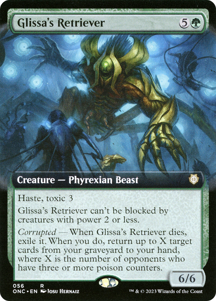 Glissa's Retriever (Extended Art) [Phyrexia: All Will Be One Commander] | Exor Games Truro