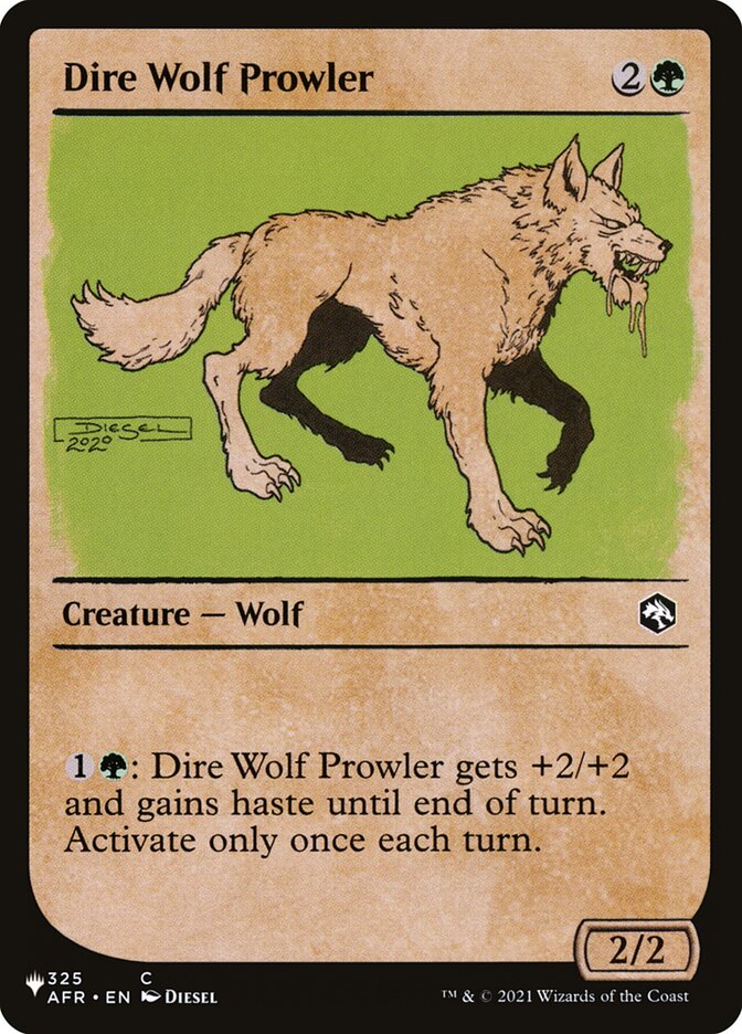 Dire Wolf Prowler (Showcase) [The List] | Exor Games Truro