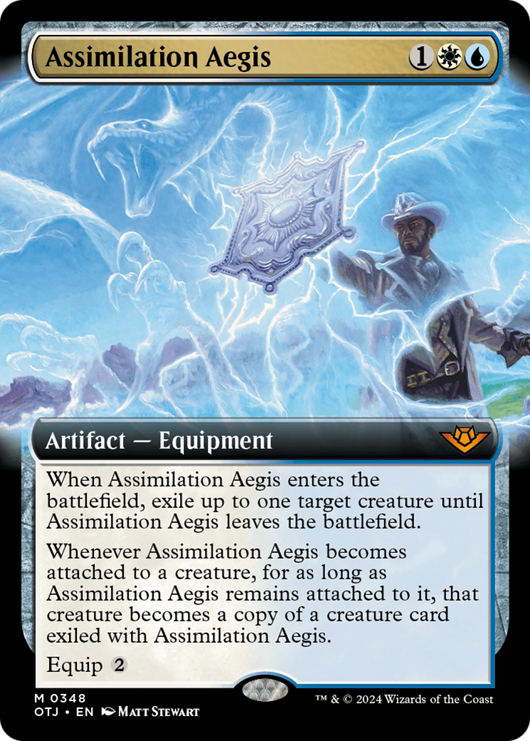 Assimilation Aegis (Extended Art) [Outlaws of Thunder Junction] | Exor Games Truro