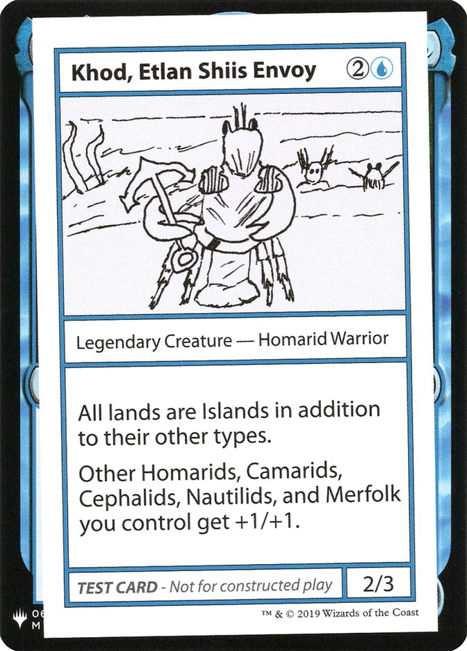 Khod, Etlan Shiis Envoy [Mystery Booster Playtest Cards] | Exor Games Truro