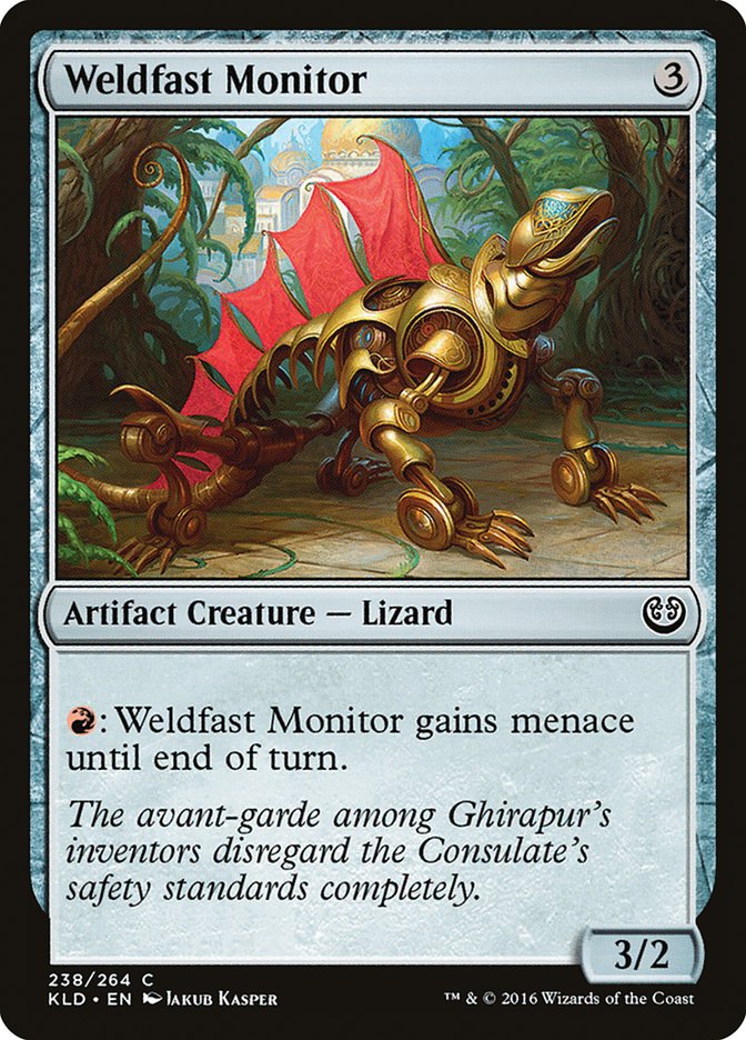 Weldfast Monitor [Kaladesh] | Exor Games Truro