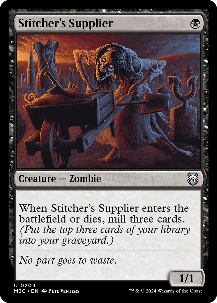 Stitcher's Supplier (Ripple Foil) [Modern Horizons 3 Commander] | Exor Games Truro