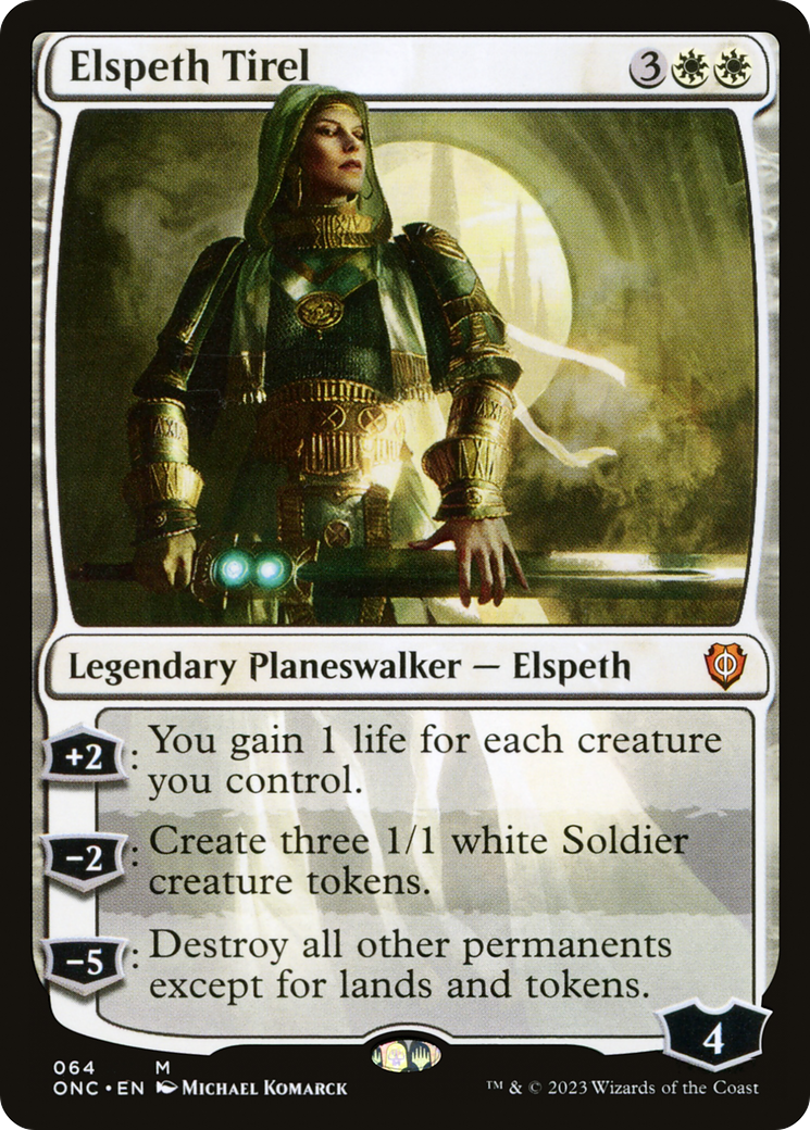 Elspeth Tirel [Phyrexia: All Will Be One Commander] | Exor Games Truro