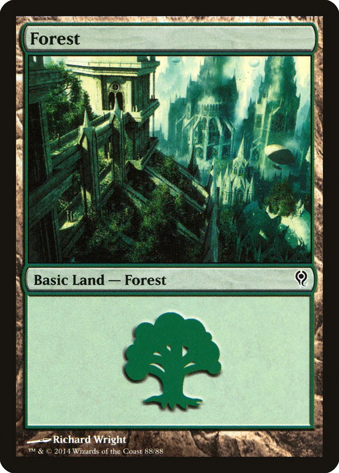 Forest (88) [Duel Decks: Jace vs. Vraska] | Exor Games Truro