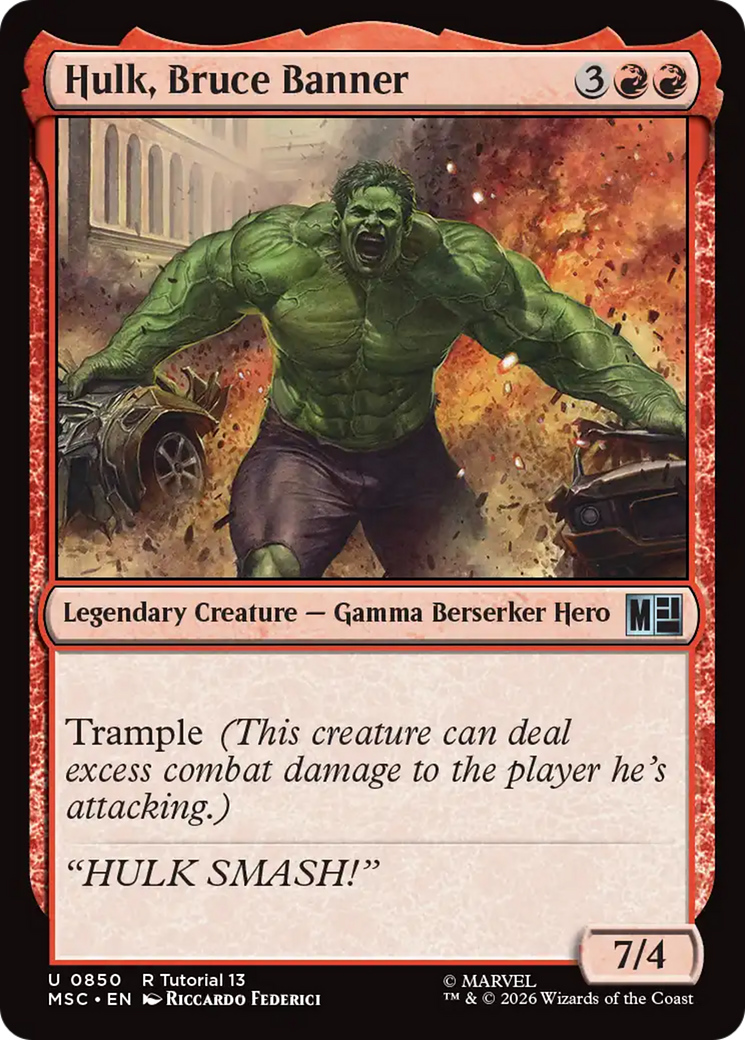 Hulk, Bruce Banner [Marvel Super Heroes Commander] | Exor Games Truro